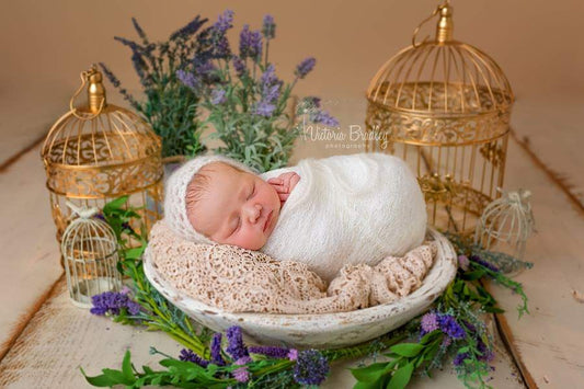 Kid Silk Crochet Newborn Mohair Hat Photography Props Baby Hats Crochet Baby Gifts