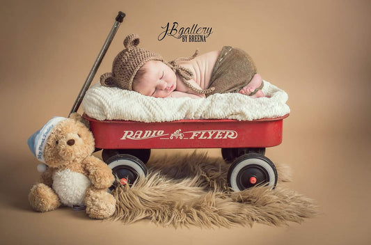 Crochet Teddy Bear Hat Newborn Photo Sessions Photography Prop Bear Bonnet Hat