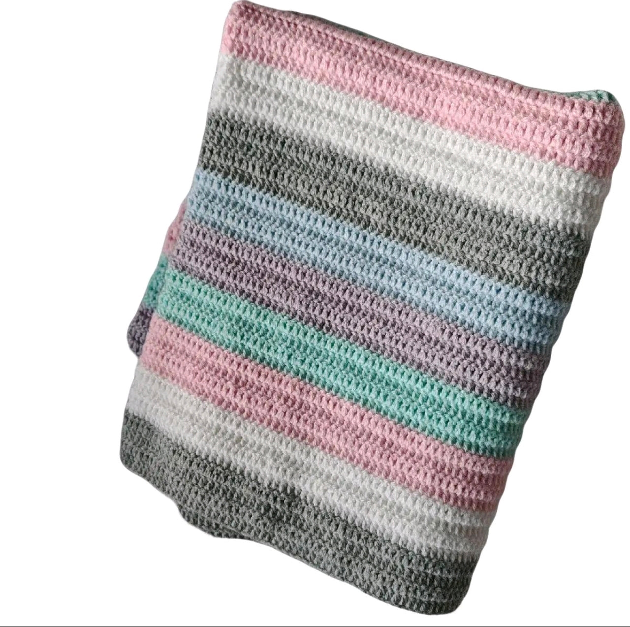 Crochet Baby Receiving Blanket - Soft and Cozy Texture for Comfort and Warmth