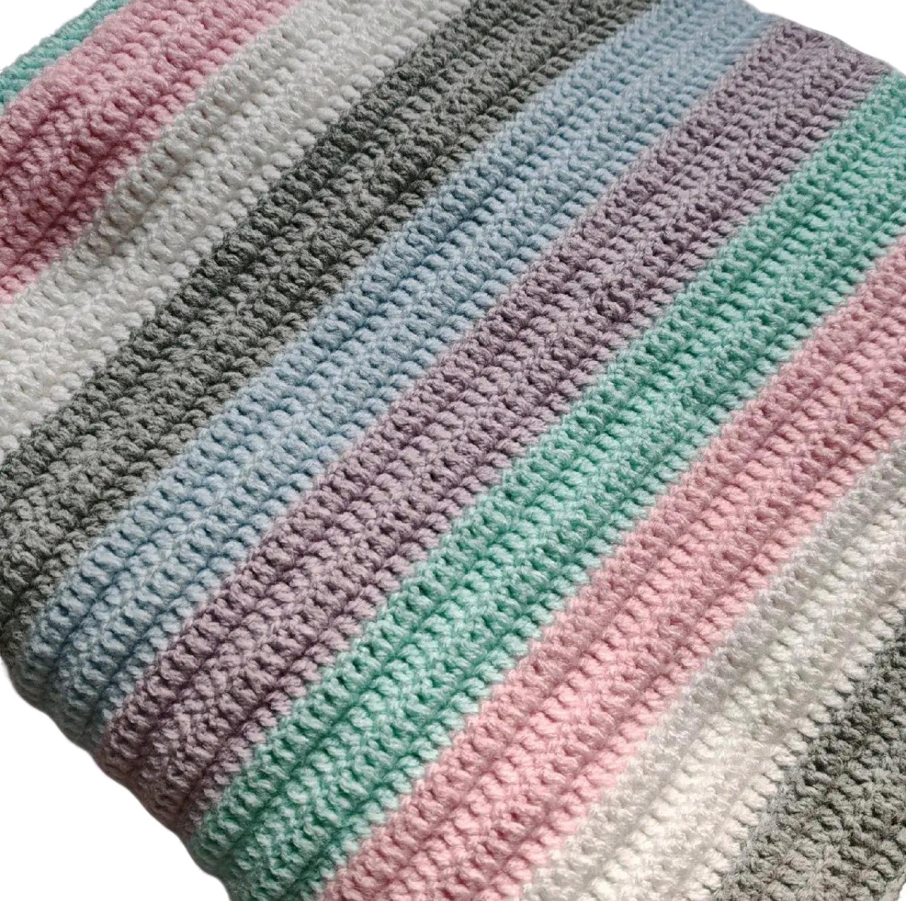 Crochet Baby Receiving Blanket - Soft and Cozy Texture for Comfort and Warmth